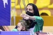 مربی کاراته زنان ایران با فرزندش در پارالمپیک+ عکس