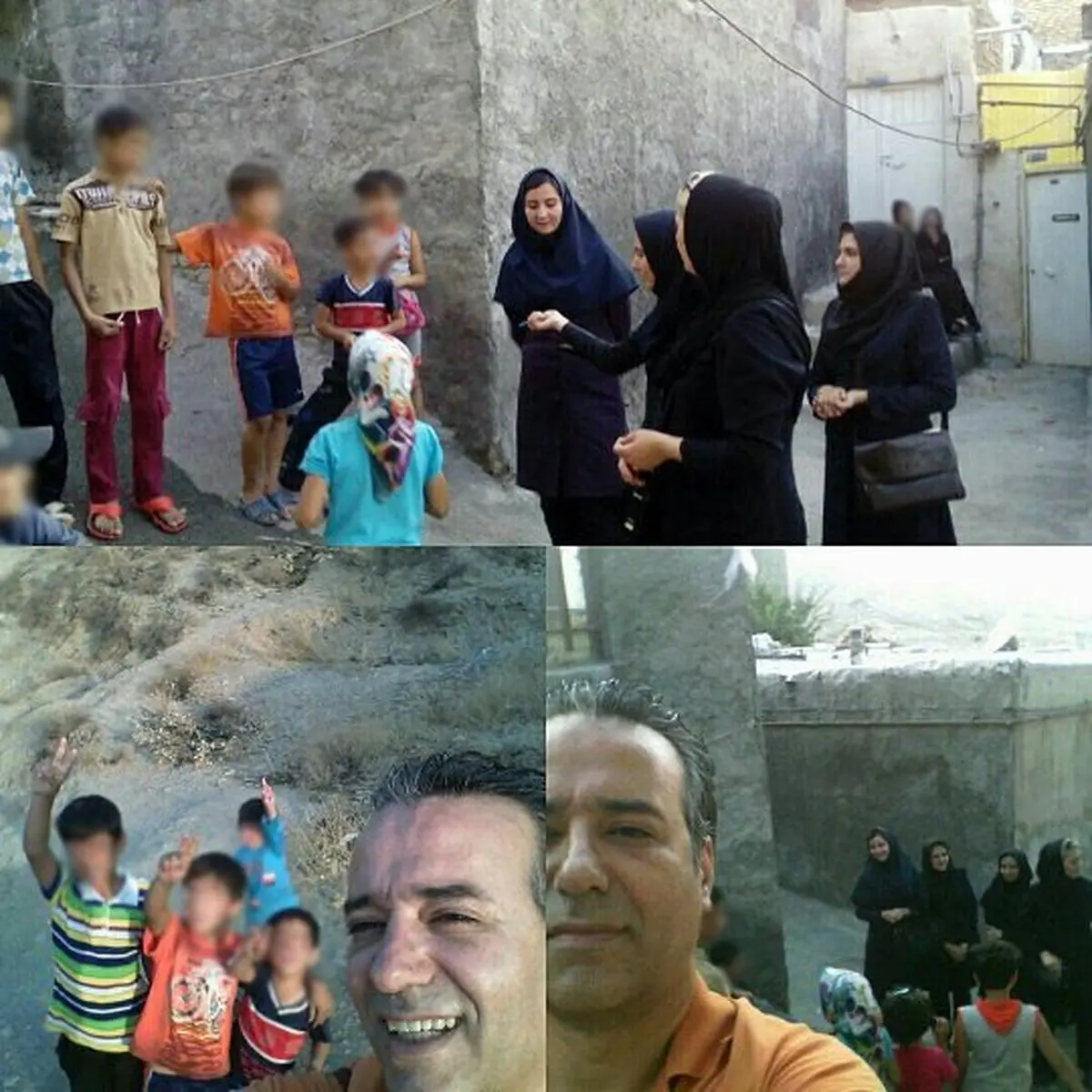 حضور شبکه اجتماعی استان مرکزی در سکونتگاه غیر رسمی اراک