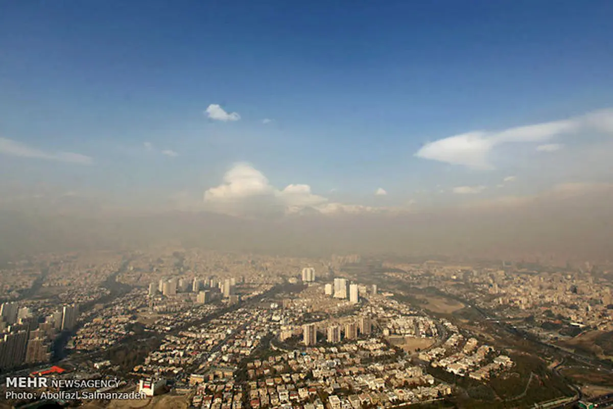 سایه ریزگردها بر سر شهر اراک