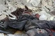 اولین تصاویر از اجساد داعشی‌ها در غرب کشور (۱۳+)