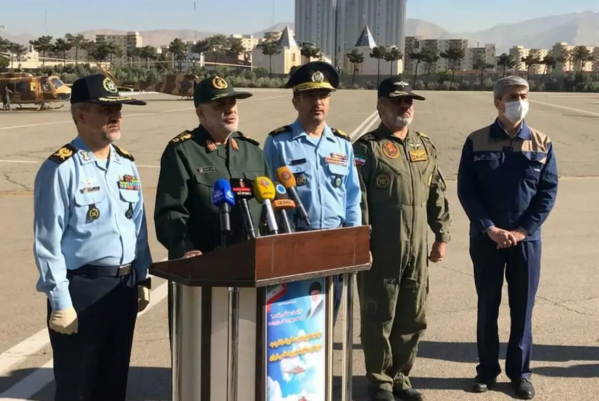 آمادگی ۱۰ فروند بالگرد جهت پرواز در فراز آسمان ایران