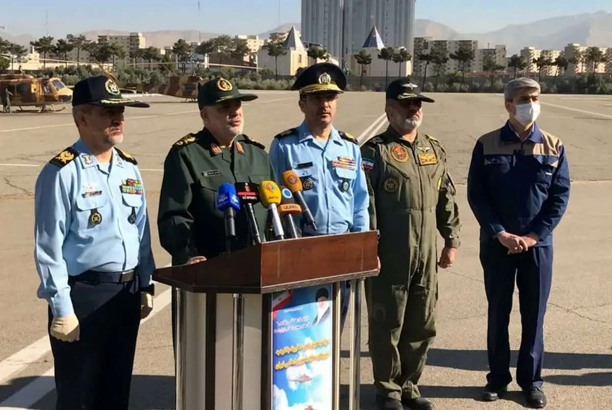 آمادگی ۱۰ فروند بالگرد جهت پرواز در فراز آسمان ایران
