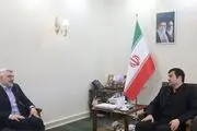 نشست مشترک رئیس فدراسیون اسکواش و وزیر ورزش