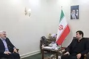 نشست مشترک رئیس فدراسیون اسکواش و وزیر ورزش