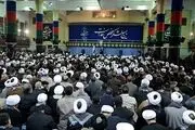 دیدار هزاران نفر از مردم قم با رهبر معظم انقلاب
