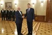 ظریف با رئیس جمهور رومانی دیدار کرد