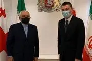دیدار ظریف با نخست وزیر گرجستان