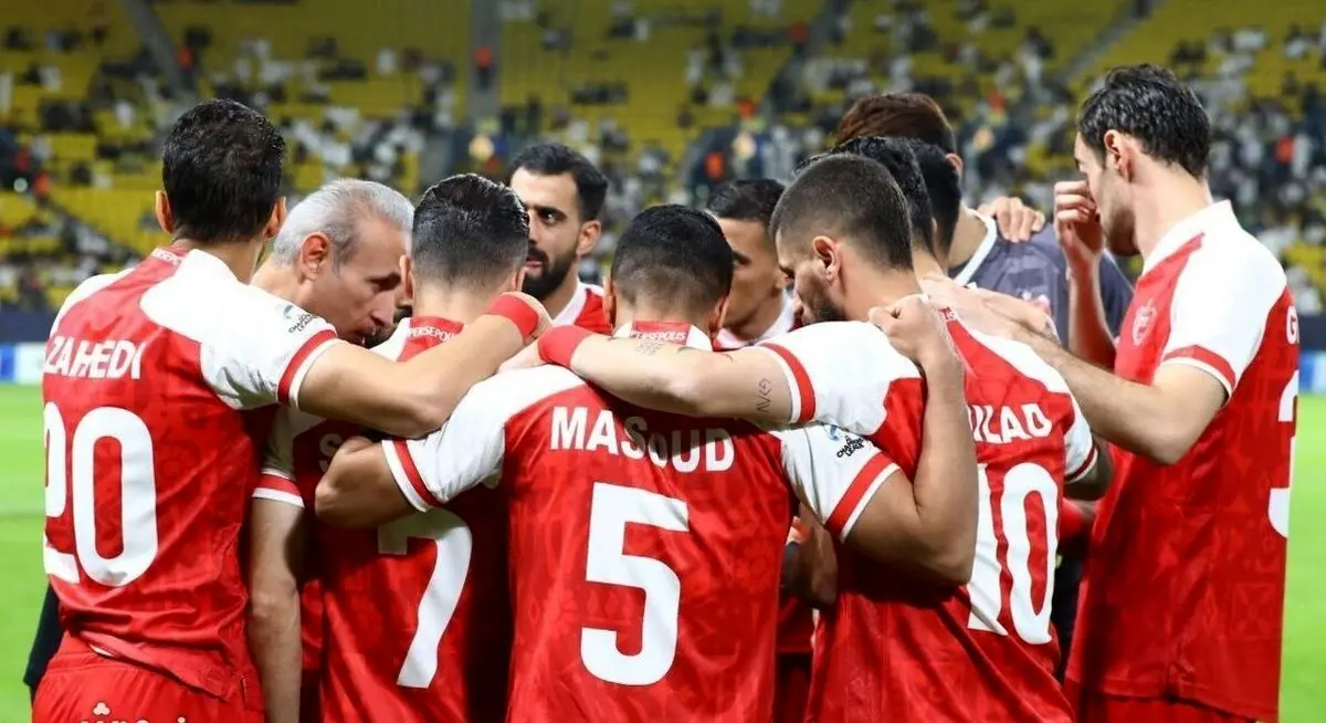 اقدام ارزشمند پرسپولیسیها در رختکن ورزشگاه النصر+ عکس