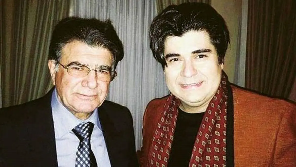  دست به دعا شدن سالار عقیلی برای استاد شجریان/ عکس