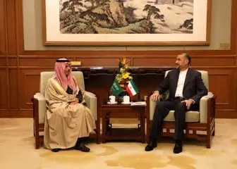 وزرای خارجه ایران و عربستان در چین دیدار و گفتگو کردند +فیلم