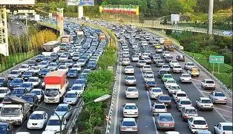  آخرین وضعیت ترافیکی معابر بزرگراهی امروز شهر تهران