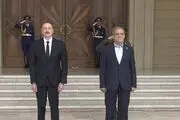 ترکی صحبت کردن پزشکیان با علی‌اف +فیلم
