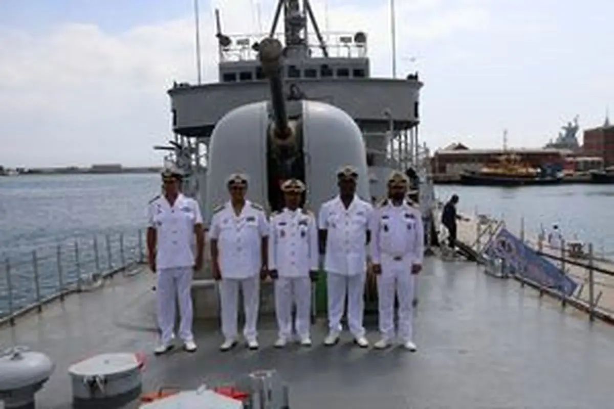 ورود ناو «شهید مهدوی» نیروی دریایی سپاه به بندر کیپ‌تاون