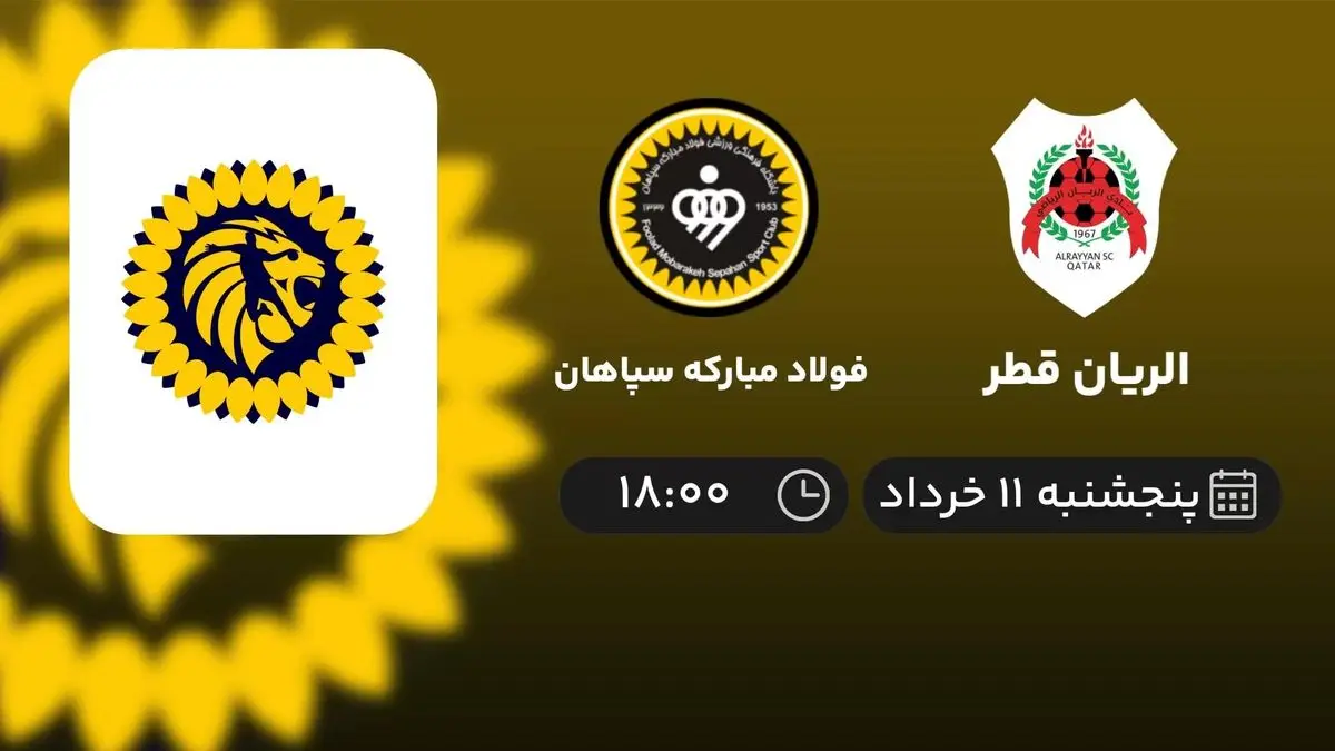 پخش زنده هندبال جام باشگاه های آسیا: الریان - فولاد مبارکه سپاهان 11 خرداد 1402