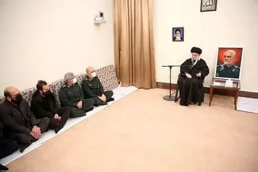 دیدار خانواده و اعضای ستاد بزرگداشت سردار سلیمانی با رهبر معظم انقلاب اسلامی/گزارش تصویری