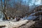 طبیعت برفی یک روستای تاریخی/ گزارش تصویری