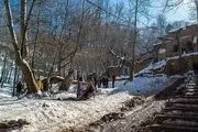 طبیعت برفی یک روستای تاریخی/ گزارش تصویری