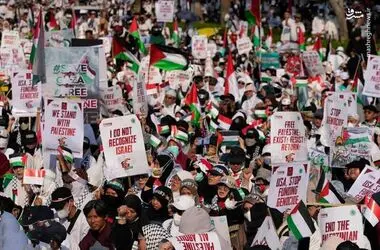 تظاهرات ضد رژیم صهیونیستی در سراسر جهان