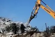 تخریب خانه ۱۶ فلسطینی کرانه باختری توسطرژیم غاصب اسرائیل