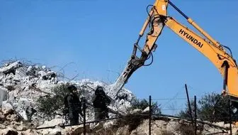 تخریب خانه ۱۶ فلسطینی کرانه باختری توسطرژیم غاصب اسرائیل