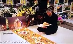 حضور سردار سلیمانی در منزل فرمانده شهید حزب الله