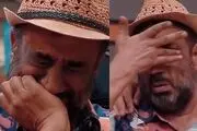 اشک نصرالله رادش به یاد ساعت خوش در «۱۰۰۱» درآمد!