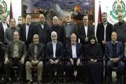 حضور دو بانوی فلسطینی در جمع مقامات ارشد حماس