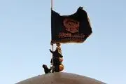 عزاداری شهادت امام باقر(ع)در حرم امام رضا(ع) /فیلم