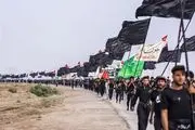 کوچکترین و مسن‌ترین زائر در پیاده روی اربعین