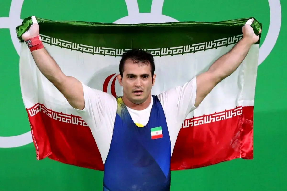لحظه زدن رکورد سهراب مرادی توسط وزنه بردار بلغار +فیلم