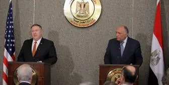 رایزنی ضد ایرانی پمپئو با وزیر خارجه مصر