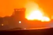 اصابت موشک ویرانگر پاکستان به افغانستان/فیلم