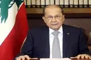 رئیس جمهور لبنان از روحانی تشکر کرد 
