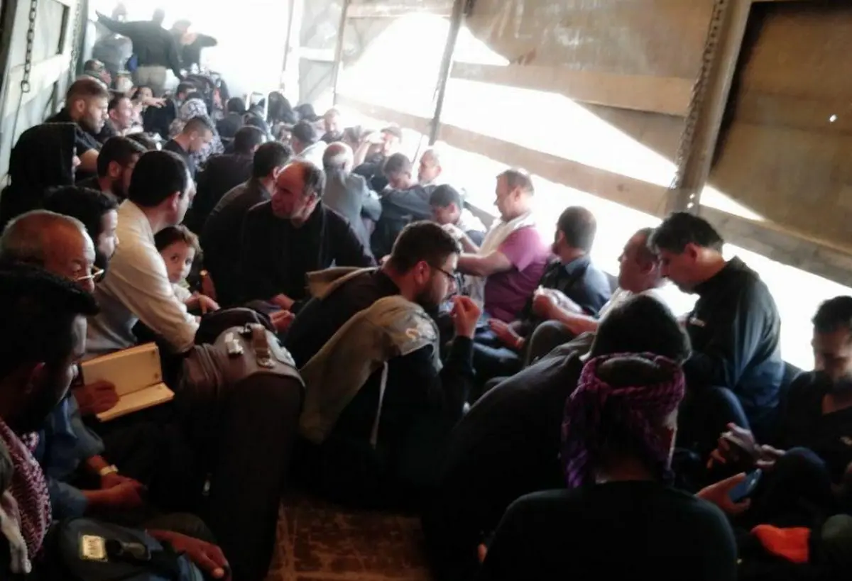 حشدالشعبی به کمک زائران ایرانی آمد