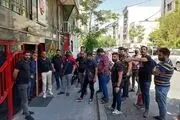 تجمع هواداران پرسپولیس بعد از فسخ قرارداد بیرانوند
