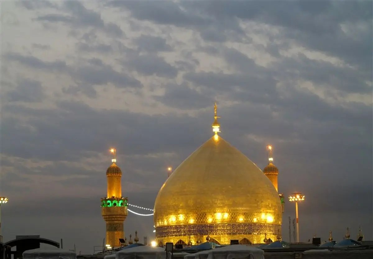 فرشهای ابریشم ایرانی زیر پای زائران حرم علوی