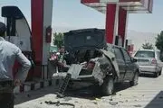 باز هم انفجار خودرو در یکی از جایگاه های سوخت کوار +تصاویر