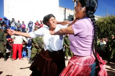 فستیوال کتک کاری در بولیوی