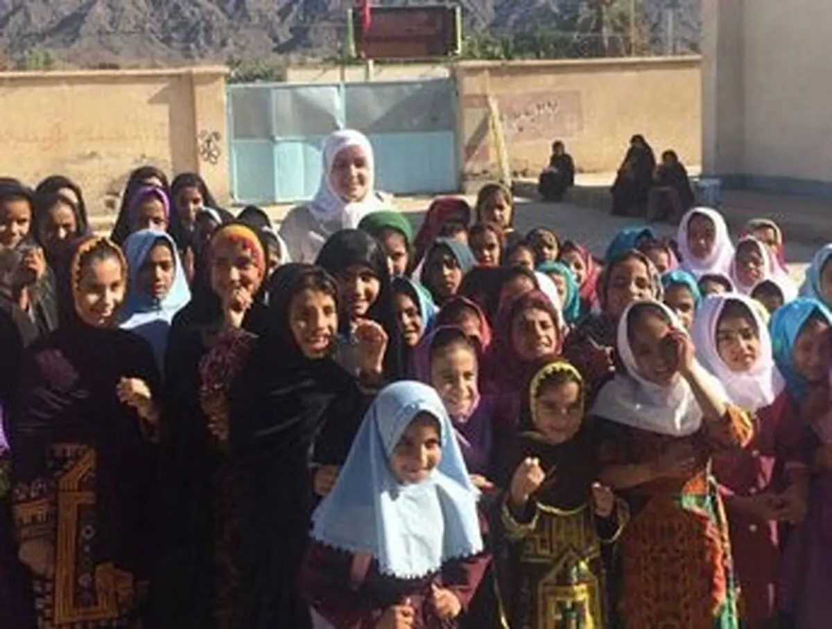 با حضور دانشور، زنگ تحصیلی مدارس  "کتیج" نواخته شد