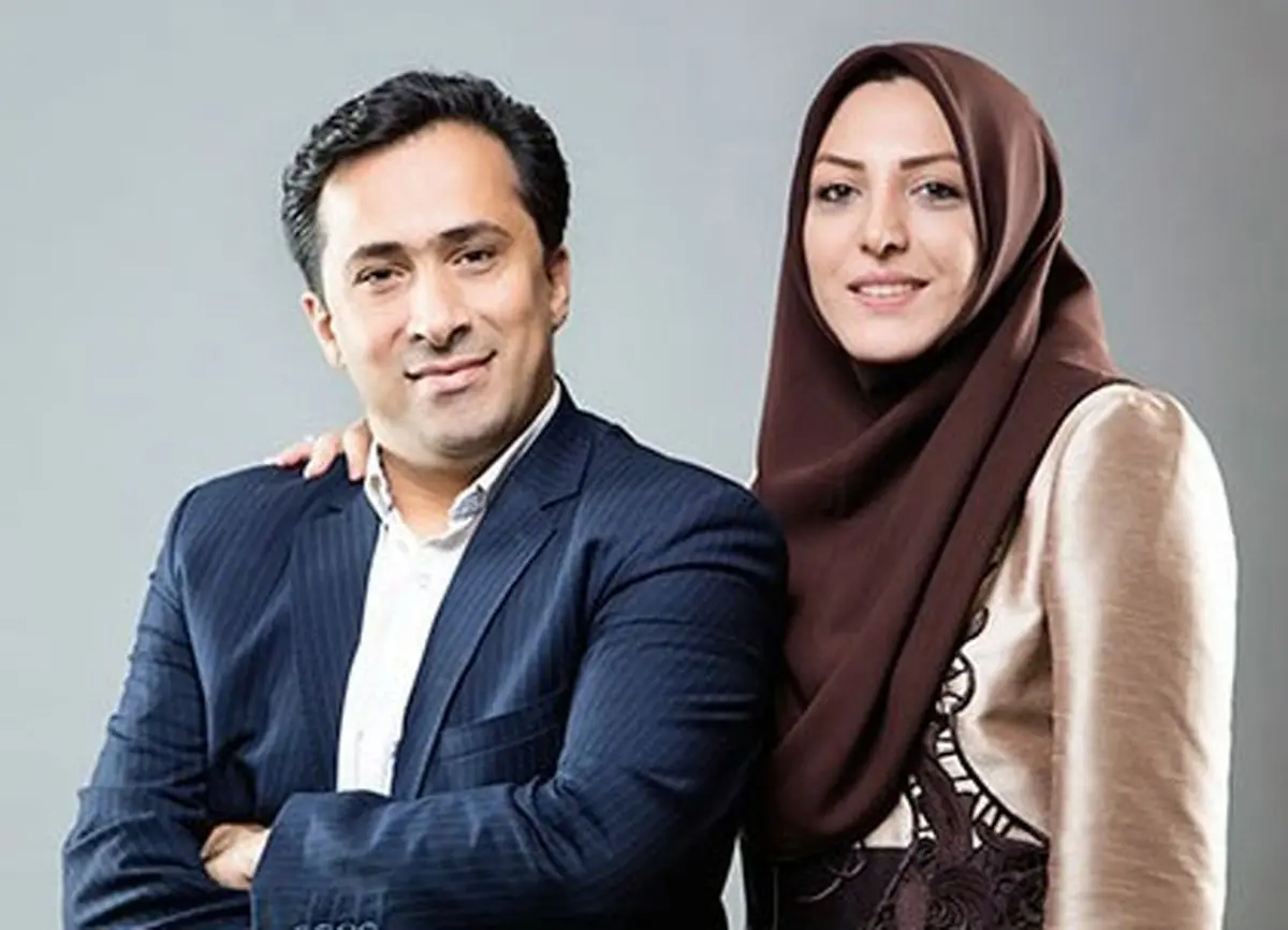 حالِ قشنگ زوجِ مشهورِ خبری /عکس