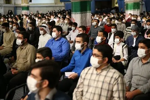 دیدار دانش‌آموزان با رهبر انقلاب/گزارش تصویری