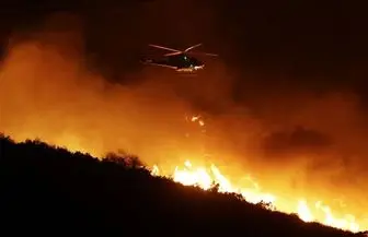 تلفات آتش‌سوزی کالیفرنیا افزایش یافت +عکس
