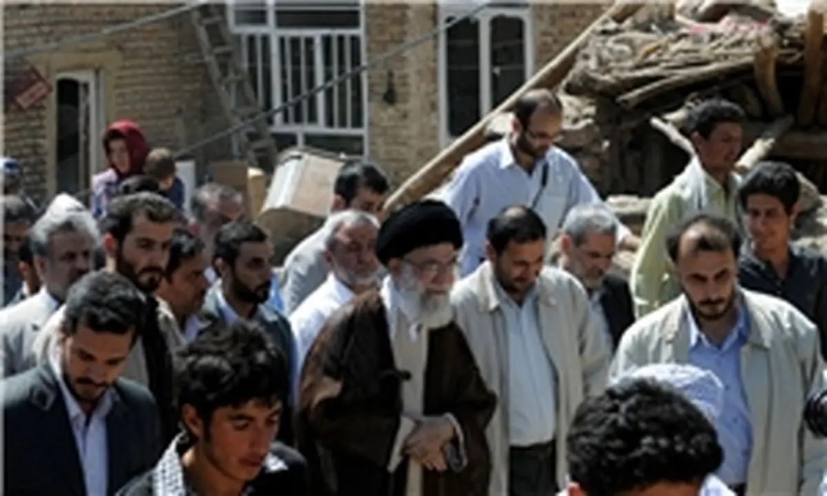 موجی از دلگرمی مناطق زلزلهزده را فرا گرفت