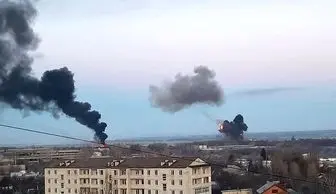 انفجار آمونیاک در اوکران برای صحنه سازی حمله شیمیایی