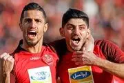 گل اول پرسپولیس به نساجی مازندران+ فیلم