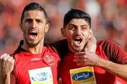 گل اول پرسپولیس به نساجی مازندران+ فیلم
