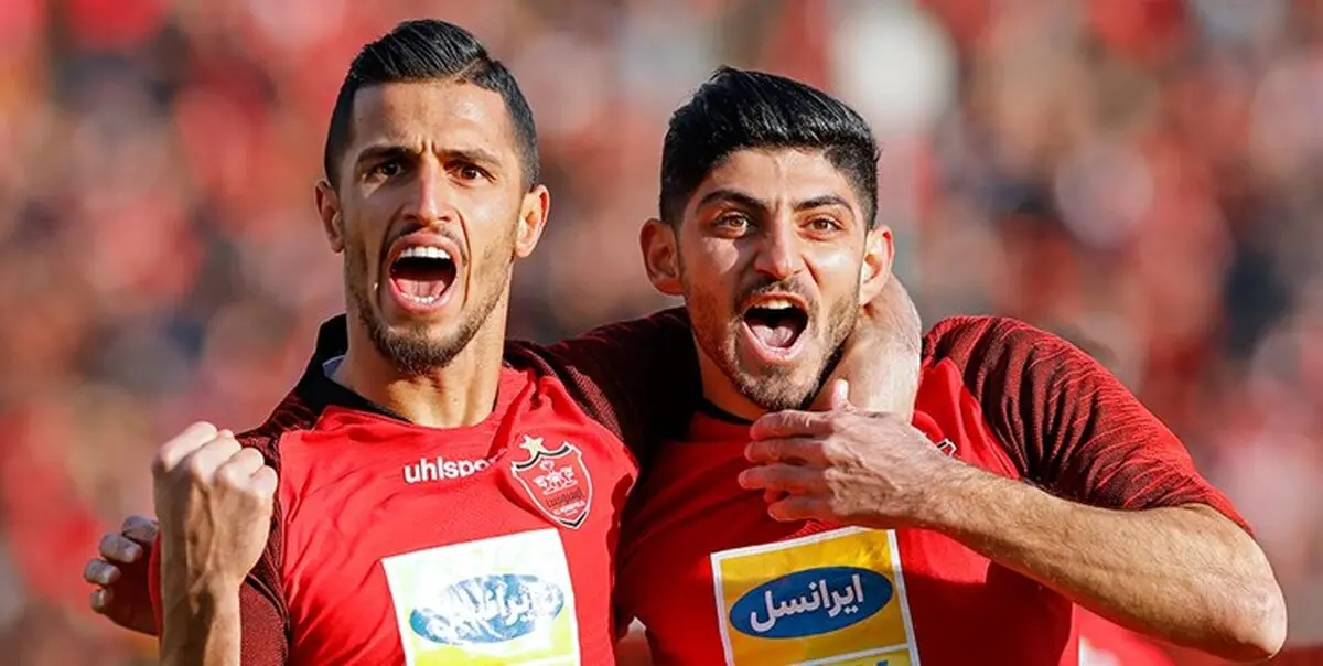 گل اول پرسپولیس به نساجی مازندران+ فیلم