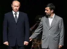آغاز دیدار احمدی‌نژاد و پوتین در کاخ کرملین