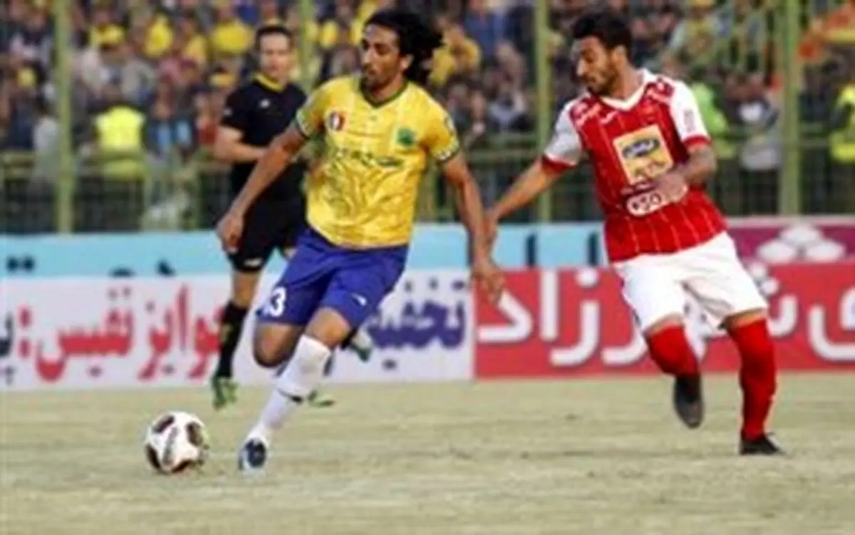 نوار تساوی پرسپولیس پاره نشد/ نفت آبادان 1 پرسپولیس1