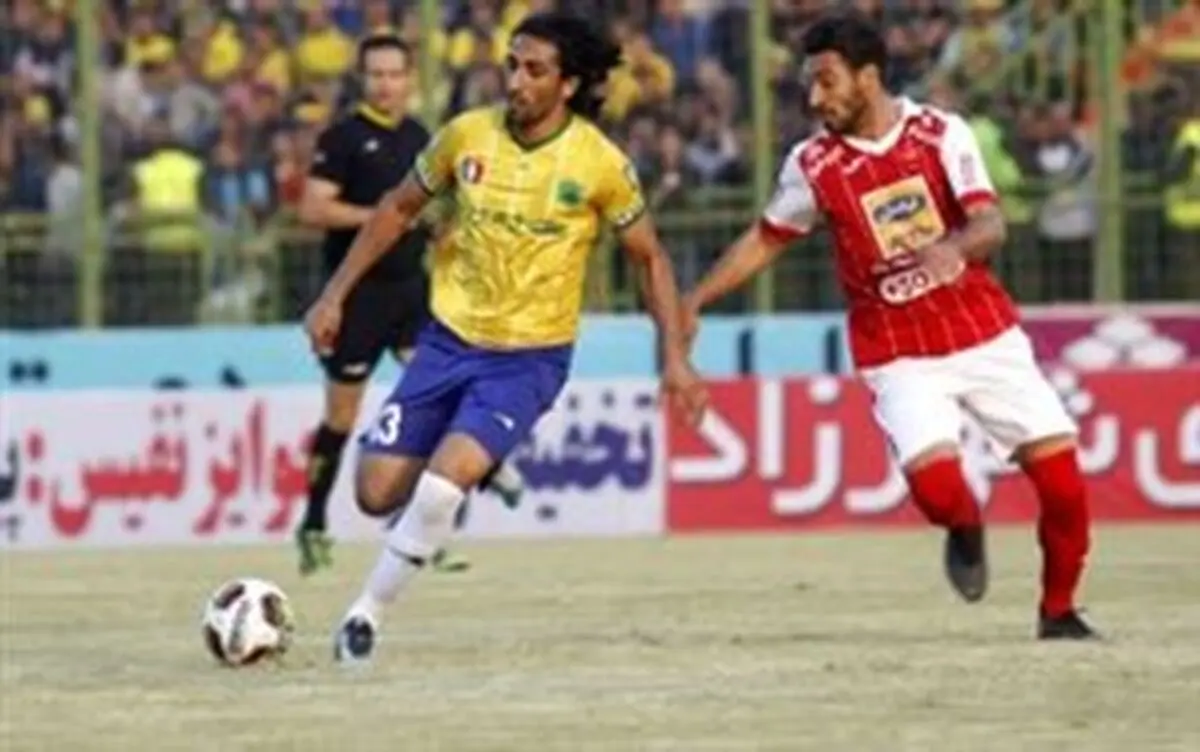 نوار تساوی پرسپولیس پاره نشد/ نفت آبادان 1 پرسپولیس1